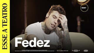 Fedez racconta Disumano a teatro  ESSE [upl. by Karen257]