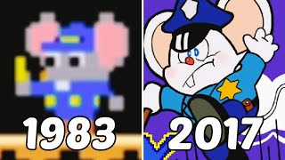 Evolution of Mappy Games 19832017 [upl. by Damick712]