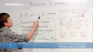 Thermodynamik Prinzip nach Le Chatelier  Abitur Chemie [upl. by Fleischer]