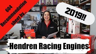 NEW 2019 Hendren Racing Engines 604 Recommendations [upl. by Gainer498]