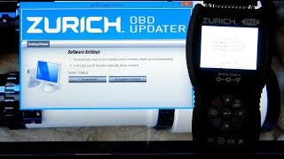 How to update software for the ZR13 OBD2 Code Reader by Harbor Freight [upl. by Alba]