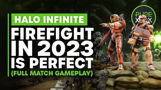 Halo Infinites Firefight Mode is Perfect  Full Match Gameplay [upl. by Gretna8]