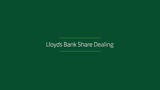 Lloyds Bank Share dealing – Introduction to our share dealing service video [upl. by Nahgem]