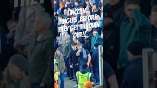 Dingles try to give Birmingham fans grief  but their childish behaviour gets them thrown out [upl. by Frierson12]