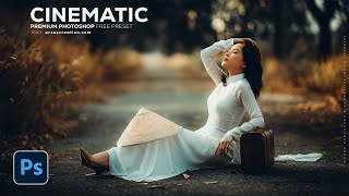 Photoshop Tutorial Cinematic Photo Editing Photoshop Presets । Cinematic Photo Editing Photoshop CC [upl. by Anaele]