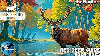 Hirschfelden Red Deer Guide  TheHunter Call Of The Wild 2425 [upl. by Laehcim]