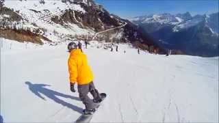 Snowboarding in chamonix [upl. by Orth]