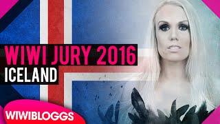 Eurovision Review 2016 Iceland  Greta Salóme  “Hear Them Calling”  wiwibloggs [upl. by Eusoj]