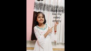 Dance cover by  Siya Dancing Doll  on  Mere Ghar Ram aye hai  dancingdolls [upl. by Naejarual31]