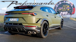 NEW Urus Performante 666hp  0100 amp 100200 kmh acceleration🏁  by Automann in 4K [upl. by Alves478]