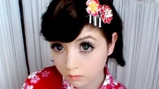 Easy Yukata Hairstyles [upl. by Cornelia]