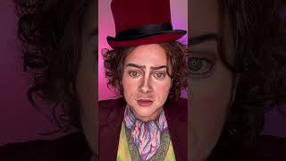 Willy Wonka amp Oompa Loompa Makeup  nickiteal x Coloured Contacts [upl. by Orvas935]