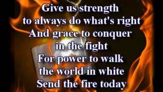 Send the Fire  Lindell Cooley  Worship Video with lyrics [upl. by Katinka]