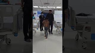 Inability to do TANDEM WALKING in Cerebellar Hemangioblastoma  Pediatric Clinical Video ICSOL [upl. by Adria432]