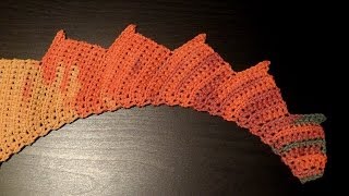 How to crochet a dragon tail Katia BELICE [upl. by Symer]