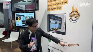 ISE 2024 Longshine Showcases Digital Label With Device Integrated Fire Protection [upl. by Sokram]