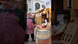 Christmas Markets Warm Drinks and Holiday Cheer in Como ❤️✨walksinitaly lakecomo italy xmas [upl. by Howell]