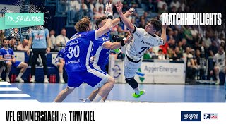 Highlights VfL Gummersbach  THW Kiel [upl. by Meela842]