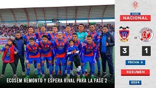 REMONTADA DEL ECOSEM SOBRE EL PANGOA Y ESPERA RIVAL PARA LOS 16AVOS  ECOSEM Pasco 31 Mun Pangoa [upl. by Gavrilla]