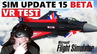 MSFS SIM UPDATE 15 BETA VR BOOST  Nvidia Driver 55152 TESTED  HP Reverb G2 Varjo Aero Pimax [upl. by Christopher949]