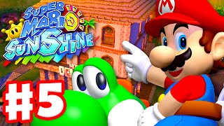 Super Mario Sunshine  Gameplay Walkthrough Part 5  Sirena Beach 100 Super Mario 3D All Stars [upl. by Rothwell210]