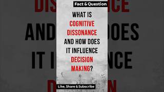 What Is Cognitive Dissonance and How Does It Influence DecisionMaking [upl. by Avika]