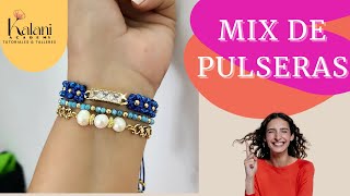 HAZ PULSERAS PARA VENDER PARA OBSEQUIAR Y PARA LUCIR TUTORIAL PASO A PASO APRENDE Y EMPRENDE 📚👍 [upl. by Iolanthe]