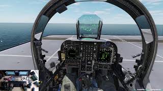 DCS  Harrier Jump Jet Jedi  Virpil Controls [upl. by Karame]