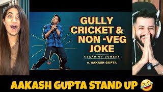 Non Veg Joke amp Gully Cricket  Bonus Jokes  Aakash Gupta  Standup Comedy Reaction [upl. by Burdelle743]