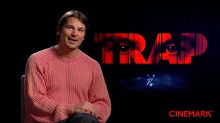 Trap Interview With Josh Hartnett and M Night Shyamalan  Cinemark [upl. by Corney535]