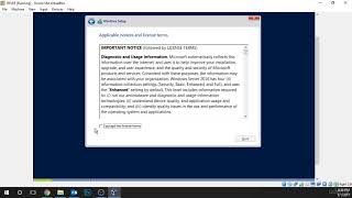 07 How to Install windows server 2016 windows microsoft [upl. by Aienahs]