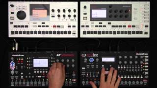 Elektron Jam Session 1 Analog Four Octatrack Machinedrum amp Monomachine [upl. by Awe95]