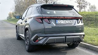 Hyundai Tucson MY2025 16 TGDI AWD  0100 kmh Normal Sport  50100 kmh performance [upl. by Duile516]