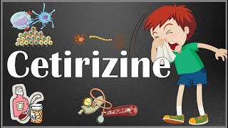 Cetirizine Zyrtec Reactine Prevalin  Uses Mechanism Of Action Adverse Effects Pharmacology [upl. by Annelak]