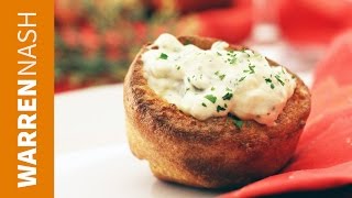 Stuffed Yorkshire Puddings Recipe  Christmas Party Food  Recipes by Warren Nash [upl. by Auqeenwahs446]