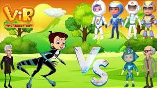 vir the robot boy cartoon  chhota bheem vs vir the robo boy  new episode  robo wala cartoon  vir [upl. by Nahtanha299]