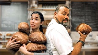 I Worked as a SF Sourdough Bread Baker for A Day [upl. by Esiuol734]