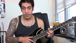 How to play A Gunshot To The Head Of Trepidation by Trivium Guitar Solo Lesson [upl. by Nor]