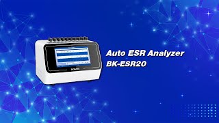 BIOBASE Automatic ESR analyzer BKESR20 [upl. by Greff]