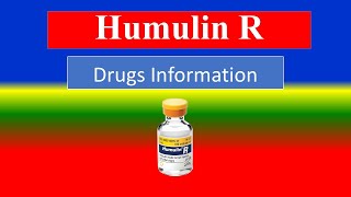 HUMULIN R  Generic Name  Brand Names How to use Precautions Side Effects [upl. by Ahsirk803]