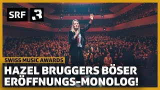 Hazel Bruggers bitterböser OpeningMonolog  Swiss Music Awards 2020 [upl. by Cavuoto3]