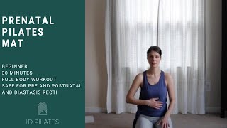 Prenatal Pilates Workout [upl. by Ayouqes412]