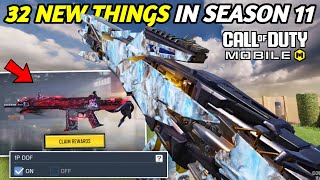 32 New Things In Cod Mobile Season 11 2023 [upl. by Etsirk]