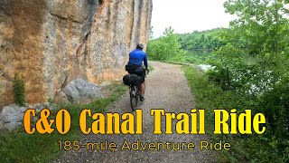 Chesapeake amp Ohio Canal Trail Ride 185mile Adventure [upl. by Leavy]