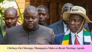 Chivhayo On Chiwenga Mnangagwa Make or Break Meetings Agenda [upl. by Imhsar]