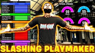 REVEALING THE BEST SLASHING PLAYMAKER BUILD ON NBA 2K22 CURRENT GEN [upl. by Squier]