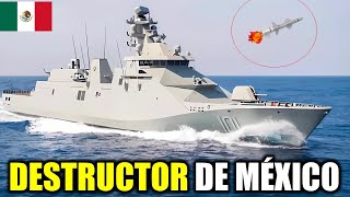 🔥EL PODEROSO BARCO DE GUERRA MEXICANO 🇲🇽⚓ Fragata Benito Juárez [upl. by Pru]