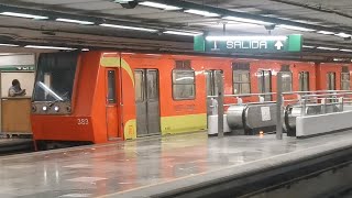 Alshtom MP82 en Chabacano Línea 8  Metro CDMX [upl. by Nattirb]