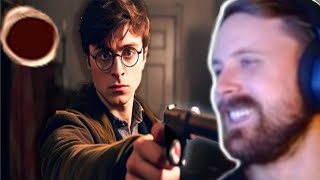 Forsen Reacts  Harry Potter but in America [upl. by Arnon887]