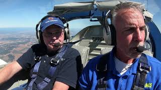 KP Flight Review Vans RV14A with Lycoming IO390EXP119 Engine [upl. by Herring]